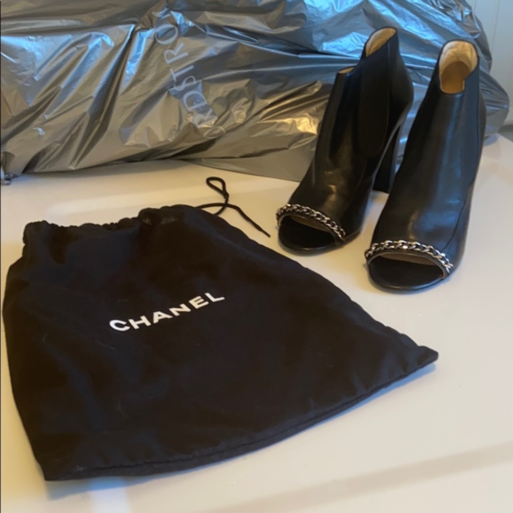 Authentic Chanel Ankle Boot
